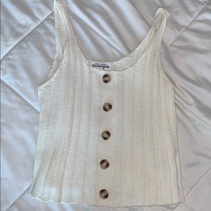 Tank top w buttons!
